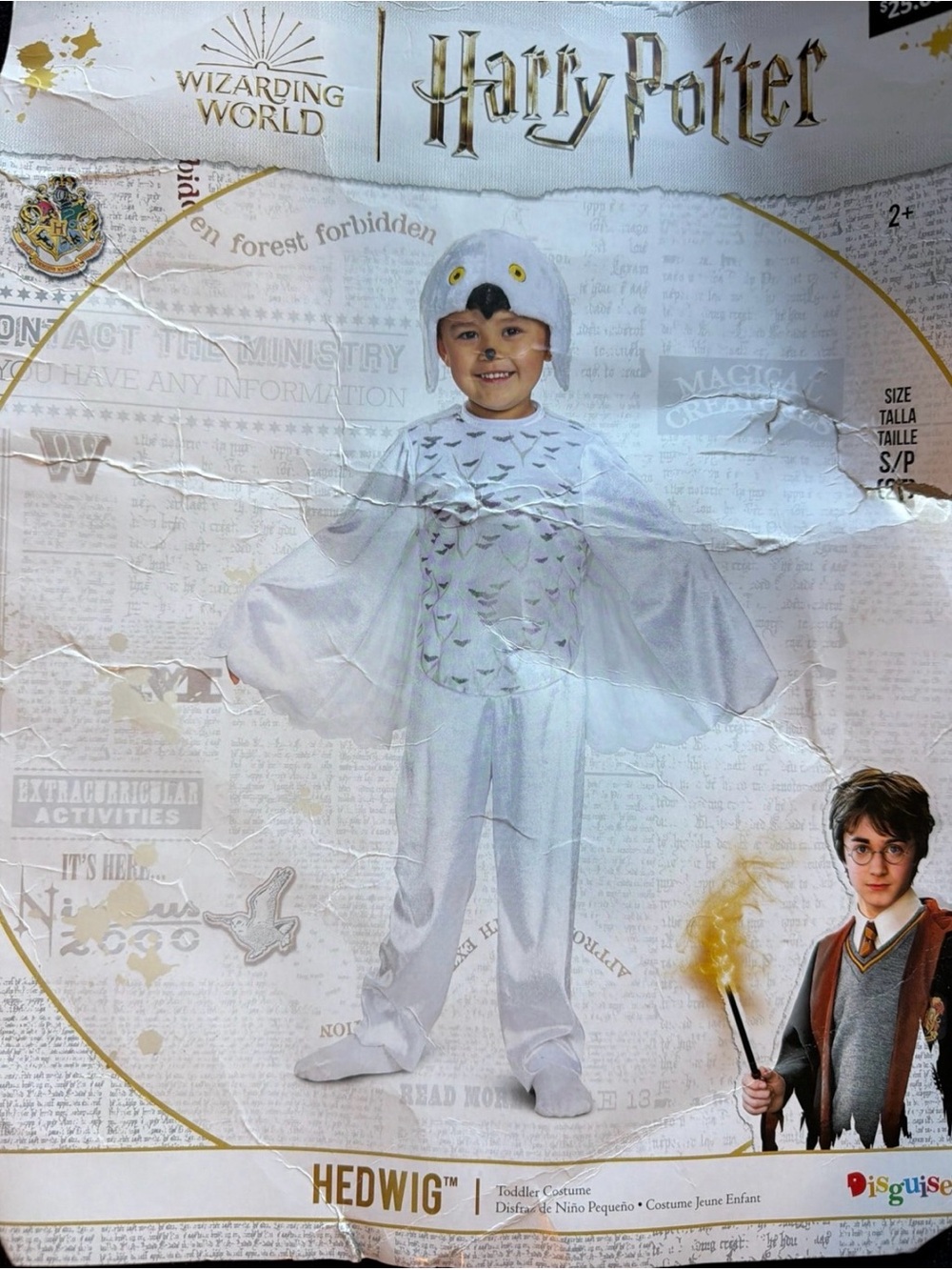 Warner Bros. Hedwig Owl Toddler Costume - White